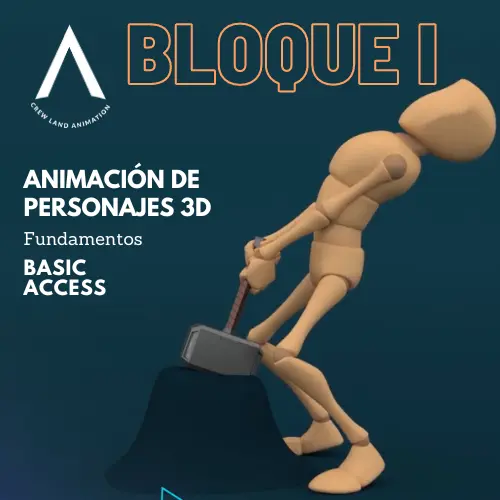 Fundamentos de animación para personajes 3D