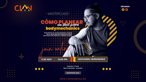 Como planear un shot para bodymechanics by Gio Hernández
