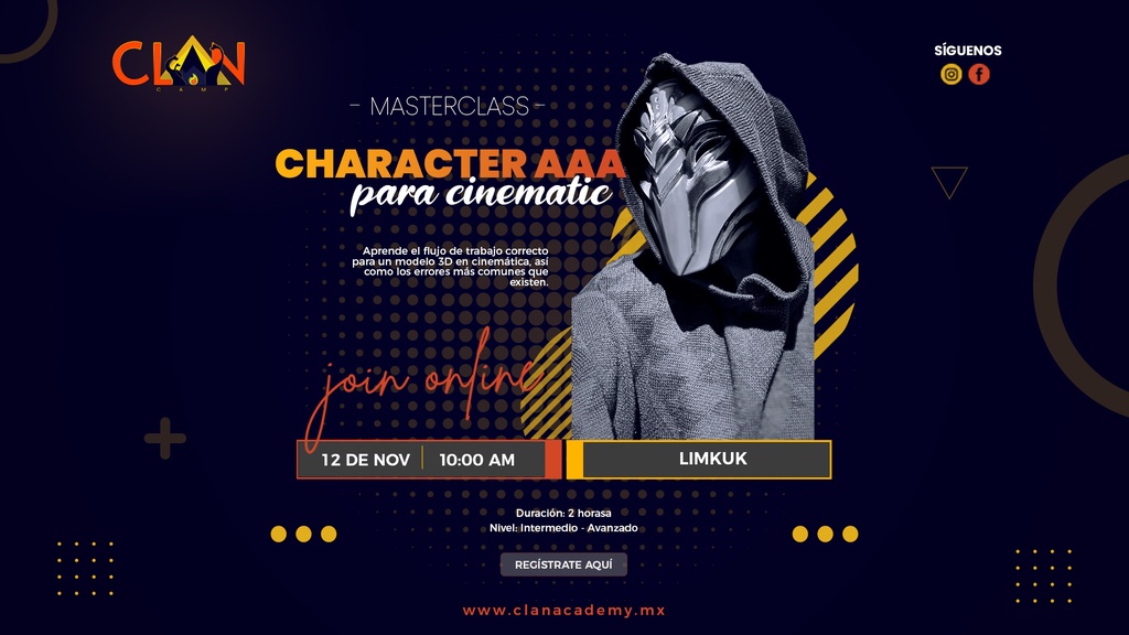 Character AAA para cinematic by Limkuk