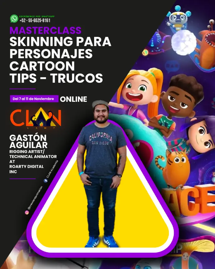 Skinning para personajes cartoon tips y trucos by Gastón Aguilar