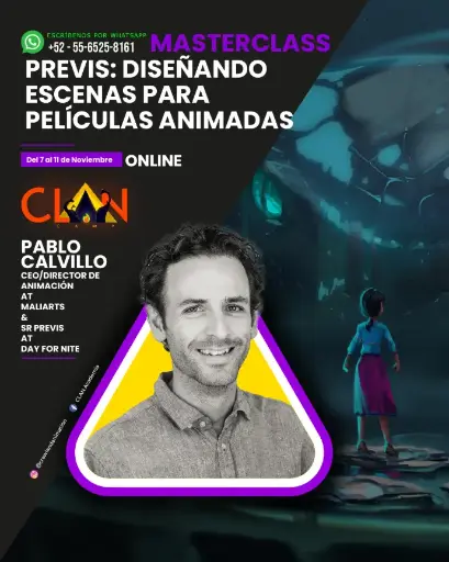 Previs Diseñando escenas para películas animadas by Pablo Calvillo