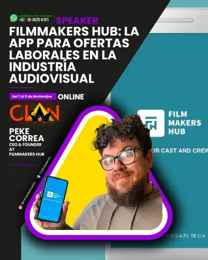 Filmmakers Hub La app para ofertas laborales en la industria de la audiovisual by Peke Correa