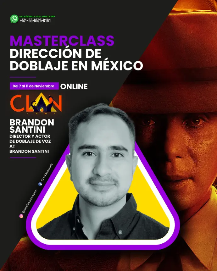 Dirección de doblaje en México by Brandon Santini